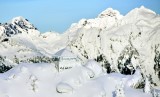 Pilchuck Mountain Lookout, Mountain Pilchuck, Goat Flat, Tin Can Gap, Three Fingers Lookout, Three Fingers Mountain, 