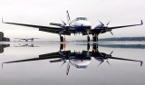 Medivac KingAir at Portland International Airport, Oregon  