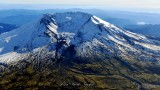 Mount St Helens, Lava Dome, The Breach, Sasquatch Steps, Floating Island Lava Flow, National Volcanic Monument, Washington 519a