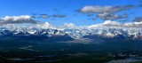 Mount Denali, Mount Crosson, Mount Foraker, Kahiltna Glacier, Denali National Park, Alaska 796 