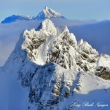 Overcoat Peak, Mount Stuart of Stuart Range, Cascade Mountains, Washington 798   