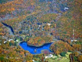 Fall Landscape near Ely Pond, West Hartford, Connecticut 243  