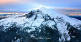 Lee Promontory, Seward Peak, Black Buttes Colfax Peak, Deming Glacier, Mount Baker, Cascade Mountains, Washington 268a 