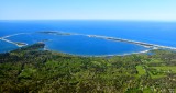 Chappaquiddick Island, Cape Poge Bay, Cape Pope Lighthouse and Wildlife Refuge, Atlantic Ocean, Massachusetts 2230 