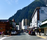 Downtown Juneau S Franklin Street Business, Mount Roberts, Alaska 746 
