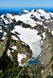 Mount Olympus, Humes Glacier, Hoh Glacier, Olympic National Park, Olympic Mounains, Washington 047