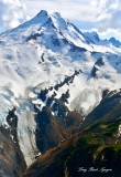 Mount Baker, Grant Peak, Roosevelt Glacier, Coleman Glacier, Heliotrope Ridge, Cascade Mountains, Washington 252