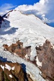 Mount Baker, Deming Glacier, Portrait Rock, Lee Promontory, Colfax Peak, Sherman Peak, North Cascades Mountain, Washington 324
