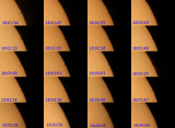 Transit of Mercury - 2019 - 20 sequenced images at Egress