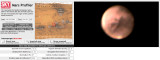 Mars with S&T Simulation Chart - 20200923 @ 04:33 UT