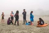 Gloomy Day Surfing Class