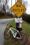 A Cutomized PennDOT No Outlet Sign