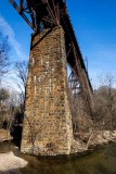The Impressive but Abandoned Trestle Bridge