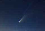Comet Neowise and ion tail