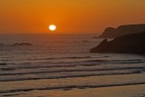 Sunset over Whaleshead Beach, Samuel Boardman State Scenic Corridor