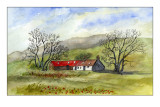 Farmhouse-Watercolour