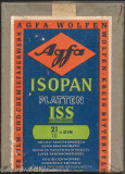 Agfa Isopan platten ISS 21/10 din 9x12 cm