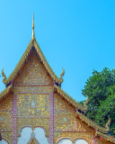 Wat Pa Sang Ngam Phra Wihan Gable (DTHLU0579)