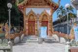 Wat Pa Sang Ngam Phra Ubosot Entrance (DTHLU0588)