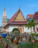 Wat Pak Nam Bung Sapang Phra Chedi and Ban Pak Nam Museum (DTHU0858)