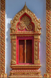 Wat Amphawan Phra Ubosot Window (DTHU0917)