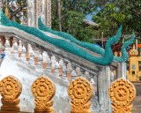 Wat Sawang Arom Phra Ubosot Naga Guardians (DTHU0997)