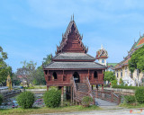 Wat Thung Si Muang Scripture Hall or Library Hor Trai Klang Nam (Tripitaka Hall) (DTHU0374)