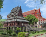 Wat Thung Si Muang Scripture Hall or Library Hor Trai Klang Nam (Tripitaka Hall) (DTHU1107)