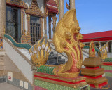 Wat Sakae Phra Ubosot Makara and Naga Guardians (DTHNR0143)