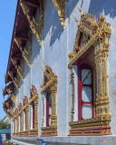 Wat Rakhang Khositaram Phra Ubosot Windows (DTHB1694)