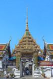 Wat Rakhang Khositaram Phra Ubosot Wall Gate To Brahmaramsi (DTHB1697)