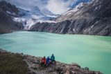 Cagliero Glacier and the devils lagoon