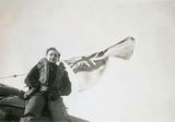 Posing with the Flag  