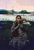 Inuit Woman and Child 