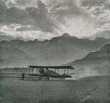 Landing at Mont Blanc  