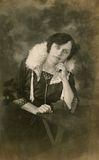 Lady with an interesting collar  