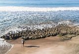 A section of Mazatlan beach