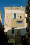 Cats on the facade