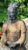 Terracotta warrior sculpture.