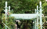 Pergola with helices.