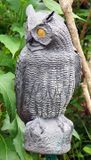 Owl sculpture, hanging.