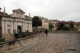 The Porta di San Giacomo is looking at the plain with its monumental facade