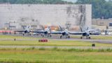 Blue Angels Taxiing