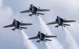 Blue Angels Delta Formation, Landing Gear Down