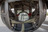 Boeing B-17G, Ventral Ball Turret, Interior