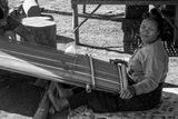 Weaving with Backstrap Loom
