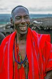 Masai Chief Laughing, Masai Mara National Reserve