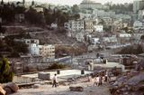 Amman, Jordan, Skyline with Boys Flying Kites
