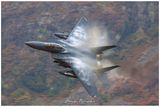 F15 on the Mach Loop at Corris Corner - Oct 2009