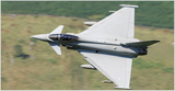 One of the RAF Typhoons from Spartan flight this morning.